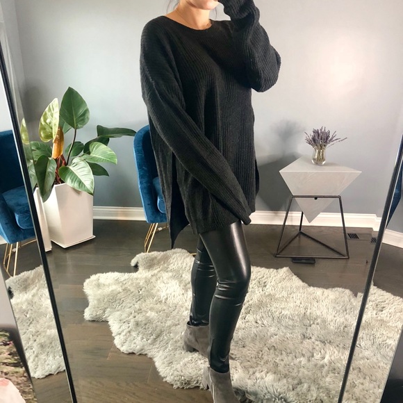 Last ☝️🔷Dark gray sweater knit - Picture 2 of 5